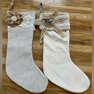 Set of 2 Vintage Stockings